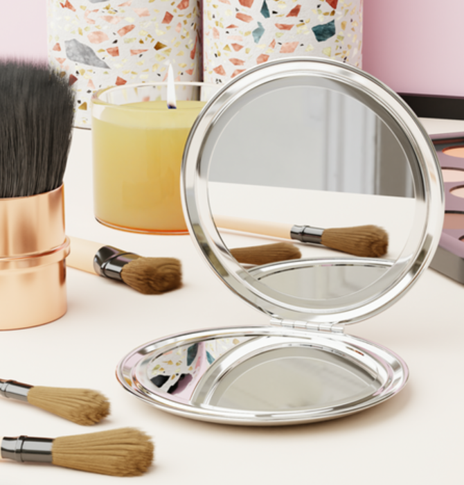 Gepersonaliseerde reisspiegel voor moeder