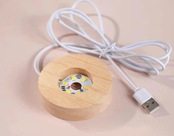 3D Dolfijn LED Kristallen Nachtlamp - Stijlvolle en Rustgevende Verlichting