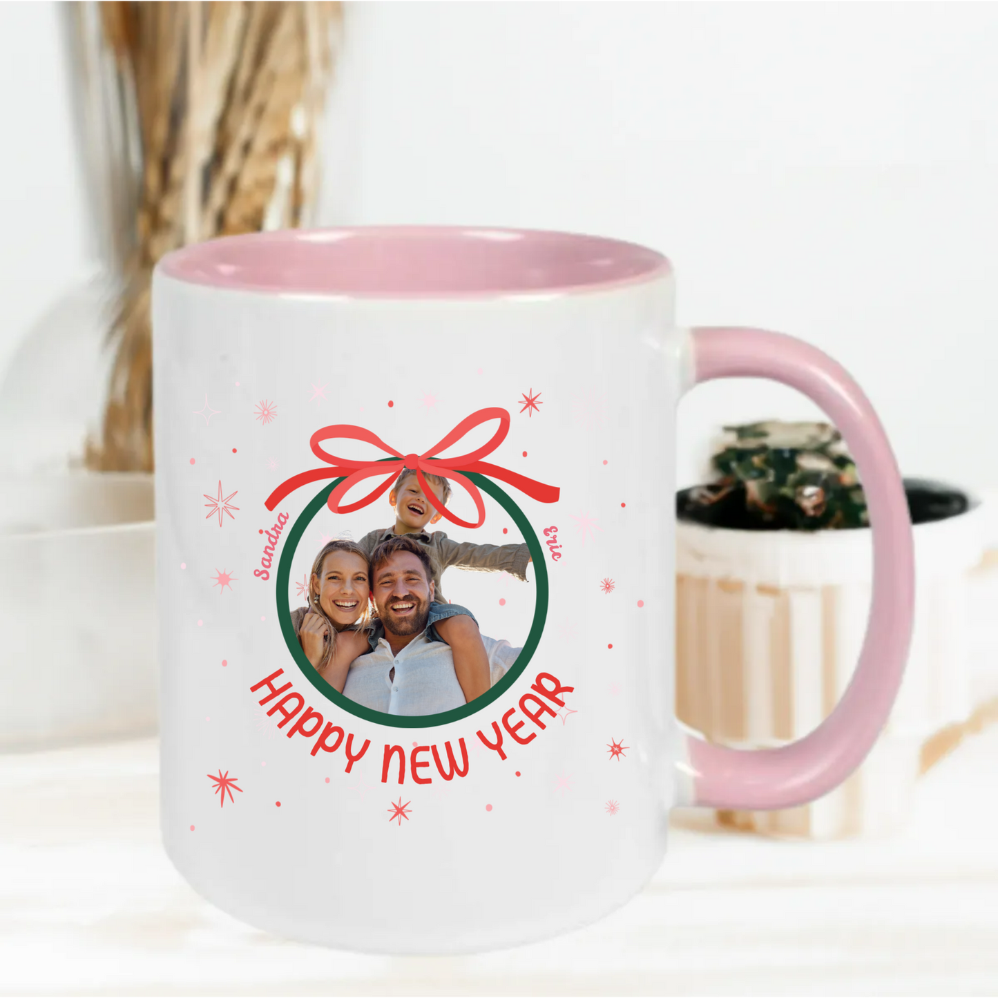 Personaliseerbare Nieuwjaar Fotomok