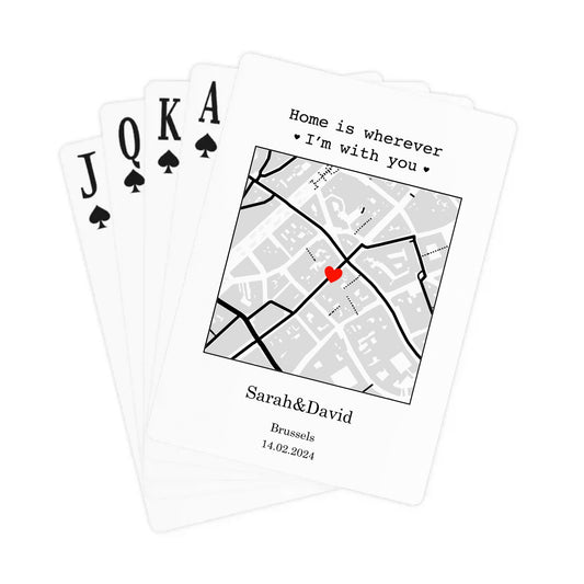 Gepersonaliseerde pokerkaarten