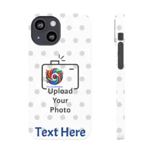 Gepersonaliseerde bedrukte iPhone 13 Mini telefoonhoesje