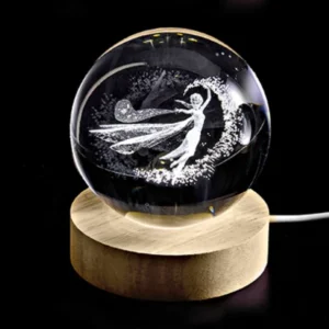 LED 3D Kristallen Fee Lamp – Magische Sfeerverlichting