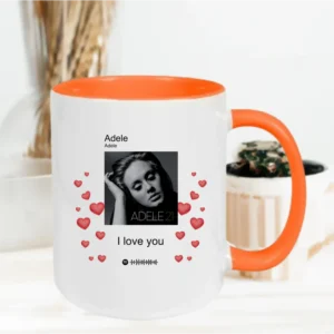 Gepersonaliseerde Spotify Code Mok – Foto & Lied Ontwerp